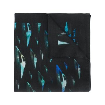 spacecraft print handkerchief