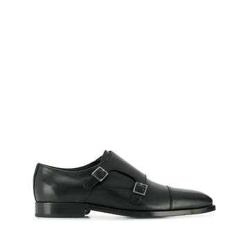 double monk strap shoes