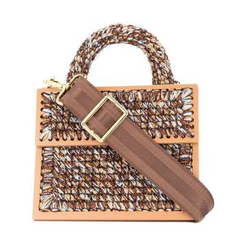 Copacabana small woven handbag