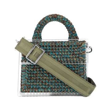 Copacabana small woven handbag