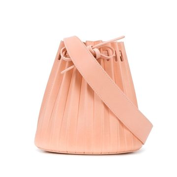 Plisettata pleated bucket bag