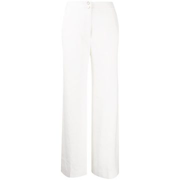 wide-leg flared trousers