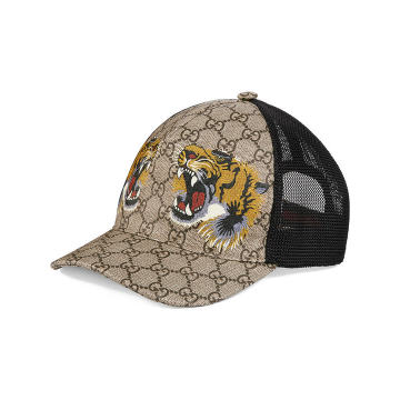 Tigers print GG Supreme baseball hat