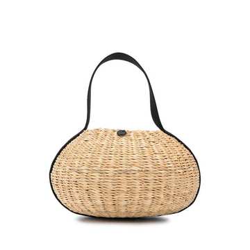 Or straw tote