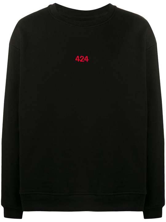 logo-print sweatshirt展示图