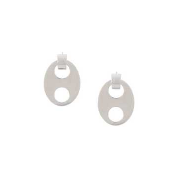 Silver Eight earrings