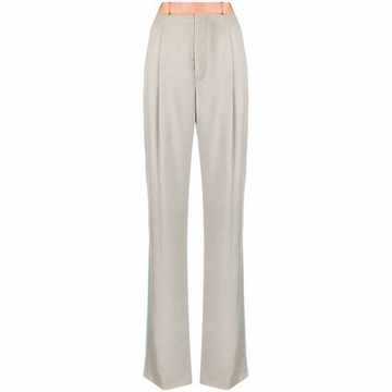 side stripe tailored trousers