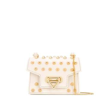 Bebe studded shoulder bag