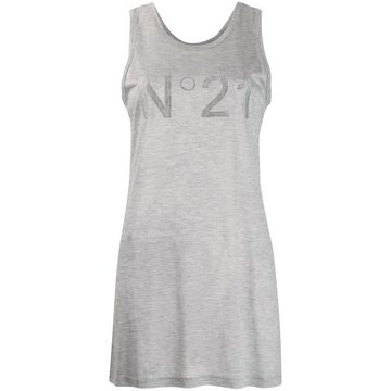 logo-print vest