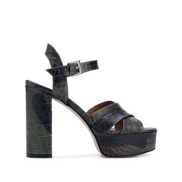 125mm platform sandals