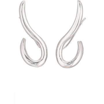 XL Curved Root Earrings