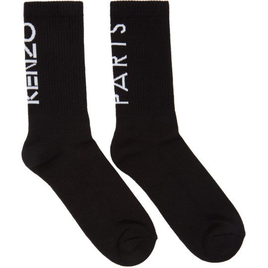 Black Logo Sport Socks展示图