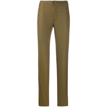 straight fit trousers