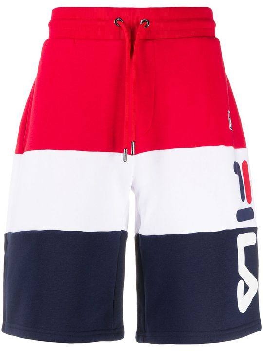 Stu colour block track shorts Stu colour block track shorts展示图