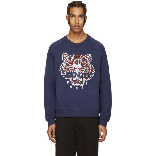 Navy Tiger Sweatshirt展示图