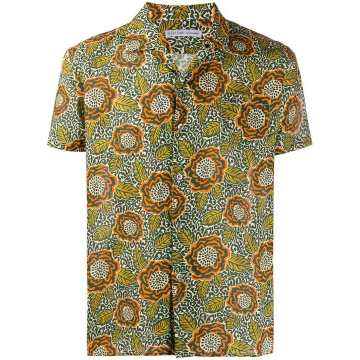 floral short sleeve shirt