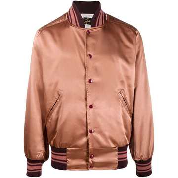 satin bomber jacket