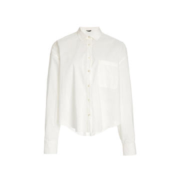 Oversized Cotton Poplin Shirt