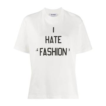 I Hate Fashion 印花T恤