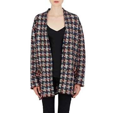 Jamsy Wool-Blend Tweed Cardigan