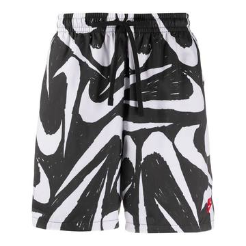 City Edition logo-print swim shorts