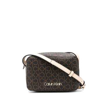 logo-print cross-body bag