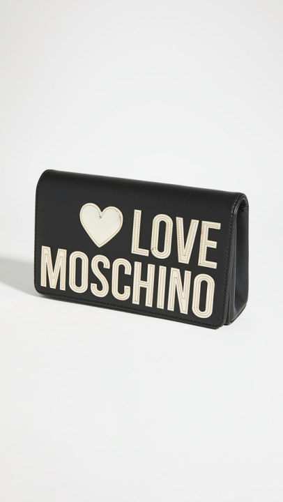 Love Moschino 徽标斜挎包展示图