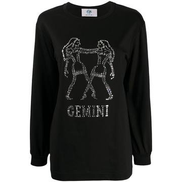 Gemini 镶嵌长袖上衣