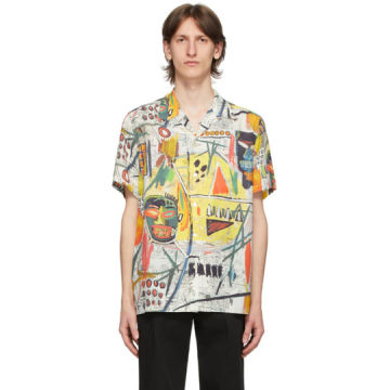 多色 Jean-Michel Basquiat 联名夏威夷衬衫