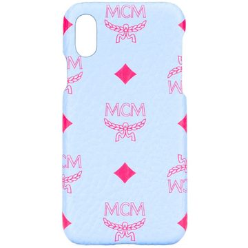 iPhone XS monogram print case