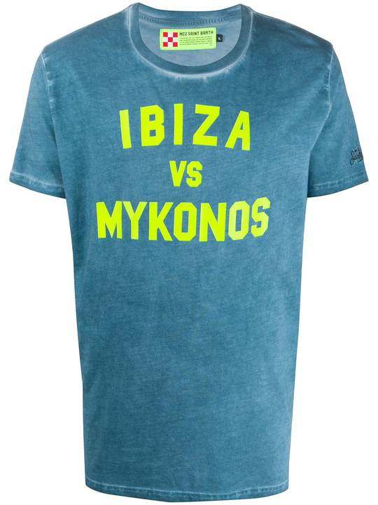 Ibiza vs Mykonos印花T恤展示图