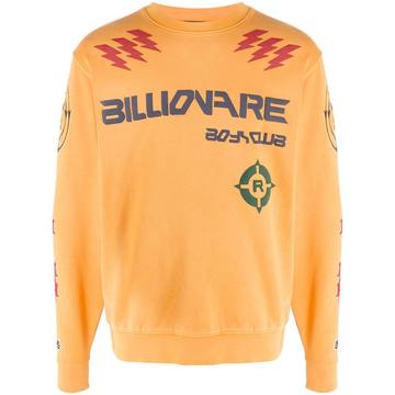 logo print sweatshirt