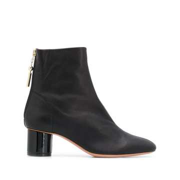 block heel ankle boot