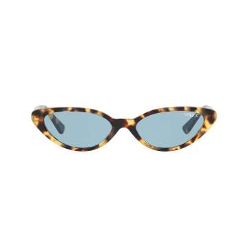 Gigi Hadid 胶囊系列琥珀效果镜框太阳眼镜