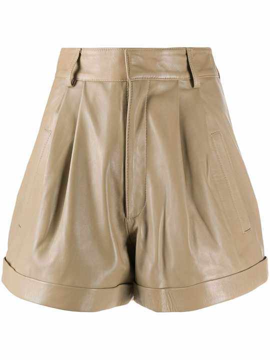 Jett leather shorts展示图