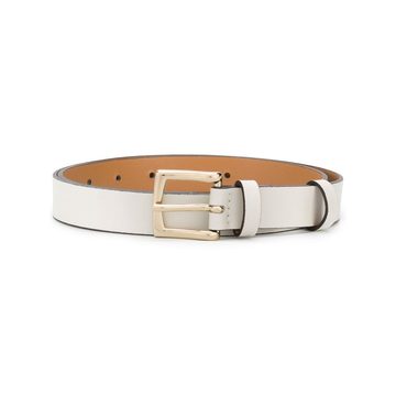 gold buckle slim belt