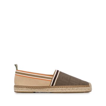 jacquard FF panelled espadrilles