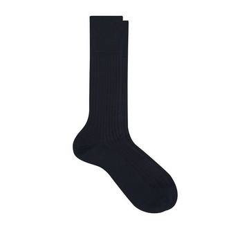 Egyptian Cotton Ribbed Socks