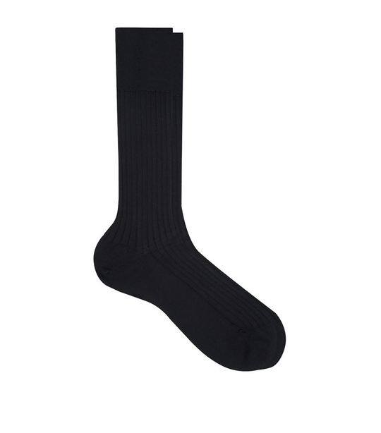 Egyptian Cotton Ribbed Socks展示图