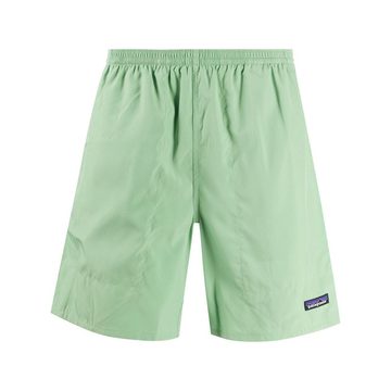 logo-patch swim shorts