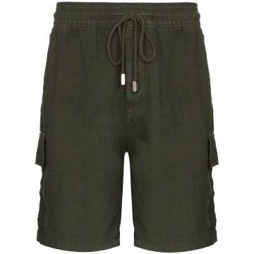 Baie linen cargo shorts