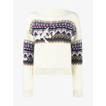 Elsey fair-isle knit sweater