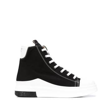 hi-tip zipped sneakers