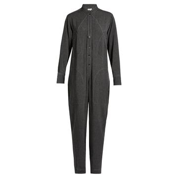 Marian long-sleeved jumpsuit