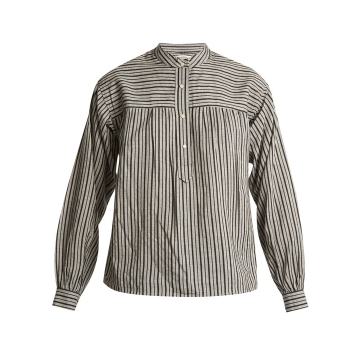 Only Vintage striped cotton shirt