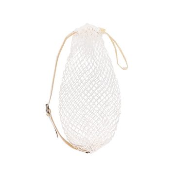 JACQU LE SAC FILET STRING NET SHLDR BG