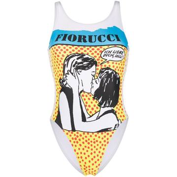 adidas x Fiorucci 露背连体紧身衣