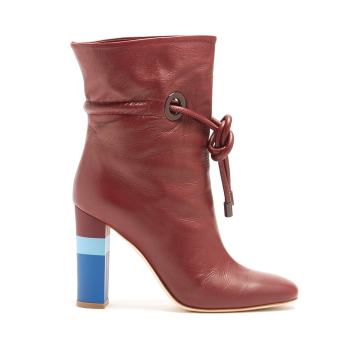 X Roksanda Dolly leather ankle boots