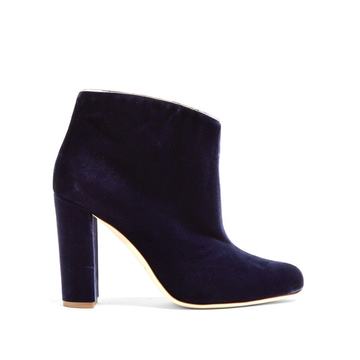 Eula block-heel velvet boots