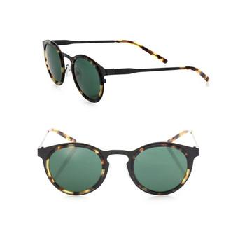 Miki Light 46MM Round Sunglasses